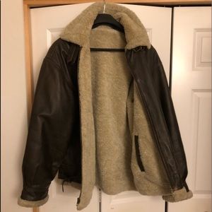 Men’s leather jacket